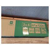 Lithonia Lighting Lfrm 2X4 Alo8 Sww7 Mvolt M6 Lithonia Frame 24  Wide Led Troffer Light  - Retail: $100