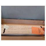 Signature Design by Ashley Wooden Mattress Support Bunkie Board Roll Slat with Nylon Cord  Full  Beige - Retail: $61