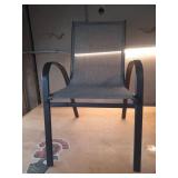 StyleWellSling Stack Outdoor Dining Chair in Riverbed