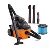 4 Gal. 5.0 Peak HP Portable Shop Vacuum Wet Dry Vac with Fine Dust Filter, Locking Hose and Attachments WD4070 (PARTS ONLY) - Retail: $100