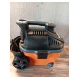 4 Gal. 5.0 Peak HP Portable Shop Vacuum Wet Dry Vac with Fine Dust Filter, Locking Hose and Attachments WD4070 (PARTS ONLY) - Retail: $100