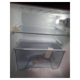 Vissani 3.1 cu. ft. 2-Door Mini Refrigerator in Stainless Steel with Freezer, ENERGY STAR - Retail: $229
