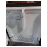 Vissani 3.1 cu. ft. 2-Door Mini Refrigerator in Stainless Steel with Freezer, ENERGY STAR - Retail: $229