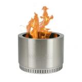 Muskoka 19.5  Stainless Steel Smokeless Wood Burning Fire Pit with Protective Cover - Retail: $148