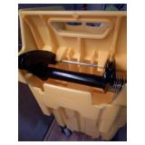 WaveBrake 35 Qt. 2.0 Side-Press Mop Bucket with Drain, Yellow - Retail: $96