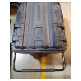 36.5 in. Black Heavy Duty Large Rolling Toolbox with Tool Tray and Keyed Lock - Retail: $100