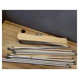 Household Essentials Pine Wood Foldable Drying Rack with 23.8  Drying Space - Retail: $69