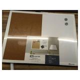 Quartet Magnetic Combination Board  17  x 23   White (41723-WT)