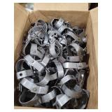 Full box 1\" Black Clevis Hanger