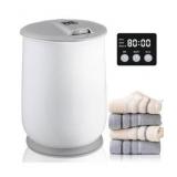 Towel Warmer, 28L Large Towel Warmers for Bathroom, Versatile Bucket Design with LED Display, Adjustable Heat Timer (20/40/80 Minutes), Perfect for Oversized Towels, Bathrobes, and Blankets