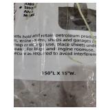 Oil absorbing sheets 150\"x15\"