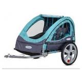 InStep Take 2 or Sync Kids Bike Trailer, Single or Double Seat, Universal Coupler, Folding Frame