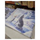 Wolves Canvas Wall Art 24x24 4pcs.