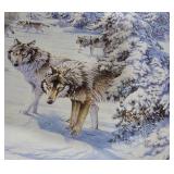 Wolves Canvas Wall Art 24x24 4pcs.