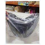 Insulated Ice Bucket for Parties 8L, Large Champagne Bucket for Cocktail Bar, Acrylic Ice Bucket (Black)