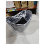 Insulated Ice Bucket for Parties 8L, Large Champagne Bucket for Cocktail Bar, Acrylic Ice Bucket (Black)