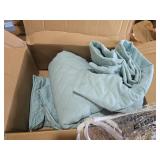 Exclusivo Mezcla Reversible Full Queen Quilt Bedding Set with Pillow Shams, Lightweight Quilts Queen Size, Soft Bedspreads Bed Coverlets for All Seasons - (Light Blue, 90\"x96\")