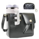Outdoor Portable Crossbody Water Cup Storage Bag - Crossbody with Water Bottle Holder, Versatile Crossbody Bag