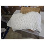 Coop Home Goods Eden Bed Pillow Queen Size for Sleeping on Back, Stomach and Side Sleeper- Medium Soft Memory Foam Cooling Gel - CertiPUR-US/GREENGUARD Gold