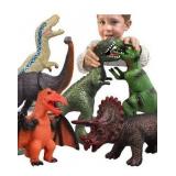 6 Piece Jumbo Dinosaur Toys for Kids 3-5 and Toddlers, Large Soft Dinosaur Toys for Lovers - Perfect Party Favors, Birthday Gifts