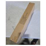 Curtain Rods for Windows 16 to 88 Inches Adjustable Length 1 Inch Diameter Window Curtain Rod with Aluminium End Cap, Brushed Nickel