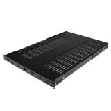 StarTech 1U Adjustable Depth Heavy Duty Vented Shelf For Server Racks Adjshelfhdv