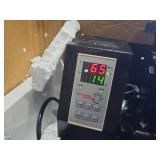 Fancierstudio Digital Heat Press 15 x 15 Sublimation Rhinestone Heat T-Shirt Machine15x15 B/BLK