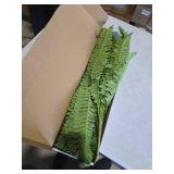 35\" Ferns Artificial Bush Plants Large, 2 Artificial Boston Ferns with 39 Fronds for Outdoors Home Decor