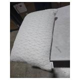 Coop Home Goods Original Adjustable Pillow, Queen Size Bed Pillows for Sleeping, Cross Cut Memory Foam Pillows - Medium Firm Back, Stomach and Side Sleeper Pillow, CertiPUR-US/GREENGUARD Gold
