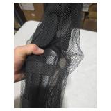 Runspeed 1 Pair Motorcycle Knee Pads Brace Bicycle MTB Cycling Bike Riding Knee Support Protective Gear Guards for Adult Outdoor Sports Knee Protector Gear (Black)
