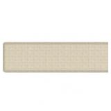 NewLife by GelPro Designer Comfort Kitchen Floor Mat 20x72 Tweed Antique White