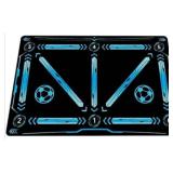 Soccer Training Equipment,Soccer Training Mat Improve Strength,Agility and Coordination,Anti-Slip Silent Absorption Soccer Footwork Training Mat