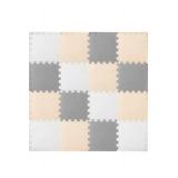 ProSource Kids Solid Colors Foam Puzzle Floor Play Mat, 36 or tiles
