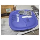 HOSPAN Collapsible Foot Spa Electric Rotary Massage, Foot Bath with Heat, Bubble, Remote, and 24 Motorized Shiatsu Massage Balls. Pedicure Foot Spa for Feet Stress Relief - FS02A