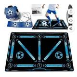 Soccer Training Equipment,Soccer Training Mat Improve Strength,Agility and Coordination,Anti-Slip Silent Absorption Soccer Footwork Training Mat