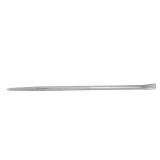 Performance Tool W2033 30-Inch Round Stock Pry Bar with Alignment Point and Bent Chisel End, 7/8-Inch Diameter, Forged Alloy Steel