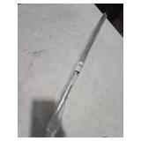 Performance Tool W2033 30-Inch Round Stock Pry Bar with Alignment Point and Bent Chisel End, 7/8-Inch Diameter, Forged Alloy Steel