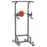 RELIFE REBUILD YOUR LIFE Power Tower Pull Up Bar Station Workout Dip Station for Home Gym Strength Training Fitness Equipment