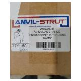 AMWL-STRUT 2400323735 Copper Plated Tubing Clamp - Box of 50
