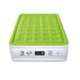 YENING Full Size Air Mattress with Built in Pump Raised Double Blow up Bed Inflatable Camping Airbed Electric 18 Inch Tall