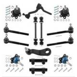 BOXI ES2838 ES2836 K6292 K6291 K6428 ES2004 K6390 K6335 (Set of 14) Front Ball Joints Sway Bars Kit for Chevrolet K1500 K2500 1988-1992 / for GMC K1500 K2500 1988-1992 | w/ 7200 lb GVW