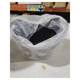 Insulated Ice Bucket for Parties 8L, Large Champagne Bucket for Cocktail Bar, Acrylic Ice Bucket (Black)