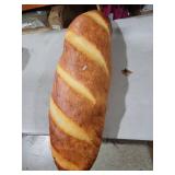 Wepop 40 in 3D Simulation Bread Shape Pillow Soft Lumbar Baguette Back Cushion Funny Food Plush Stuffed Toy