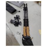 barenx Foldable - Fold-up, Collapsible, Lightweight, Adjustable, Portable Hand - Balancing Mobility Aid - Comfortable Handles
