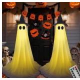 Halloween Decorations Outdoor Indoor, 2 Pack Spooky Ghost
