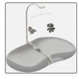 Feisike baby changing pad