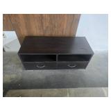Media cabinet w/2 drawers