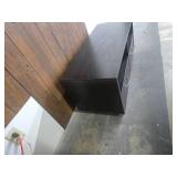 Media cabinet w/2 drawers
