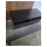 Media cabinet w/2 drawers