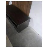 Media cabinet w/2 drawers